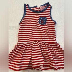 US POLO Baby girl dress. Size 12M